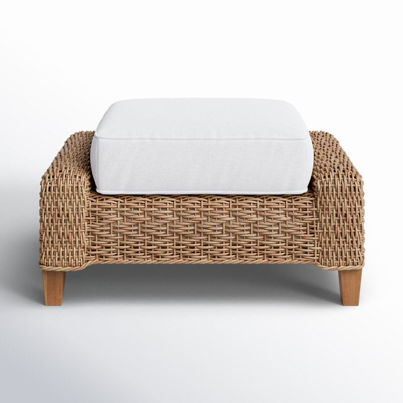 Ottoman with Sunbrella Cushion