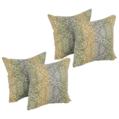 Premium Jacquard Outdoor Cushions Outdoor Square Pillow Cover & Insert