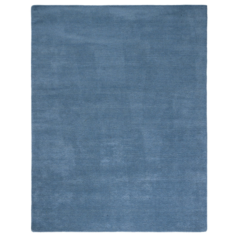 Moreau Hand Tufted Wool Solid Color Rug, Rectangle 10' x 14'