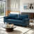 Navy Blue Polyurethane