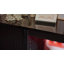 57" Modern Media Console with Adjustable shelf, LED Fluted TV Stand for 65 Inch TV, Glossy TV Console with Cabinet -1523100991