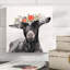 Garden Goat III by Victoria Borges - Wrapped Canvas Painting-2079125550