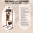 Metal Rustic Western Boot Rack Free-Standing with Star Decoration