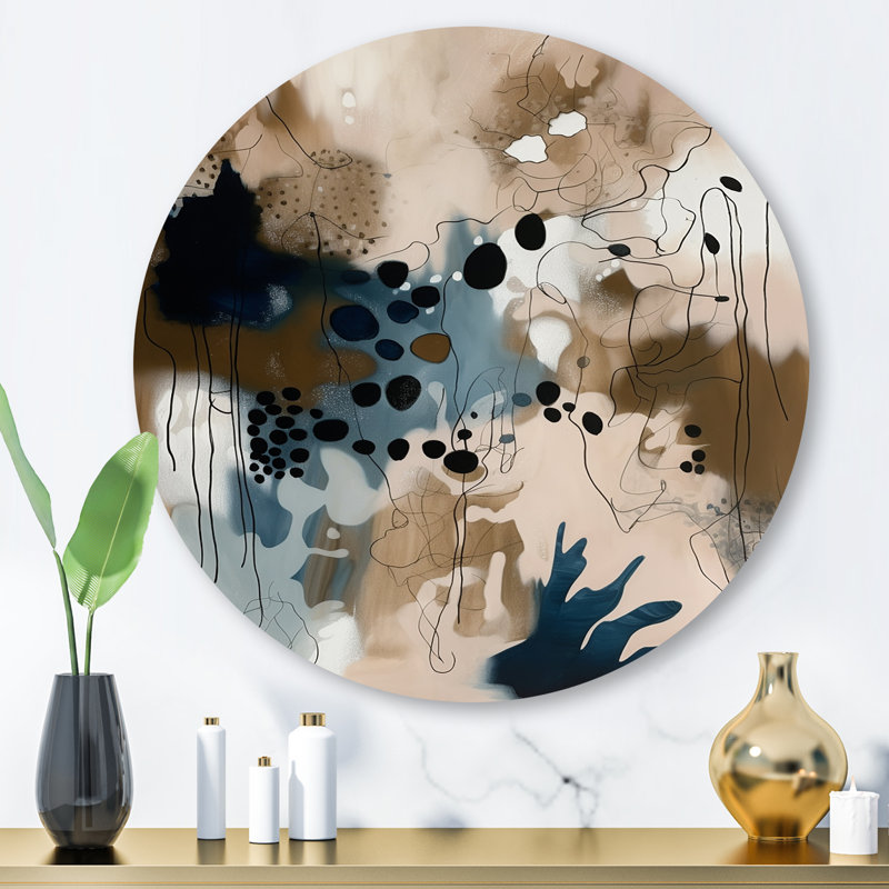 " Blue Reflections II ", 23" H x 23" W x 1" D