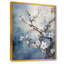 «Blue and Gray Cherry Blossoms Sapphire», reproduction d'art sur toile-95871425-95871431