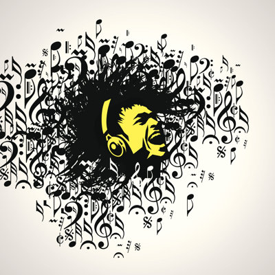 Abstract Musical Background