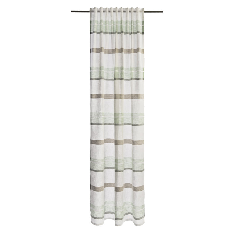 Gladeview Semi Sheer Curtain, Mint