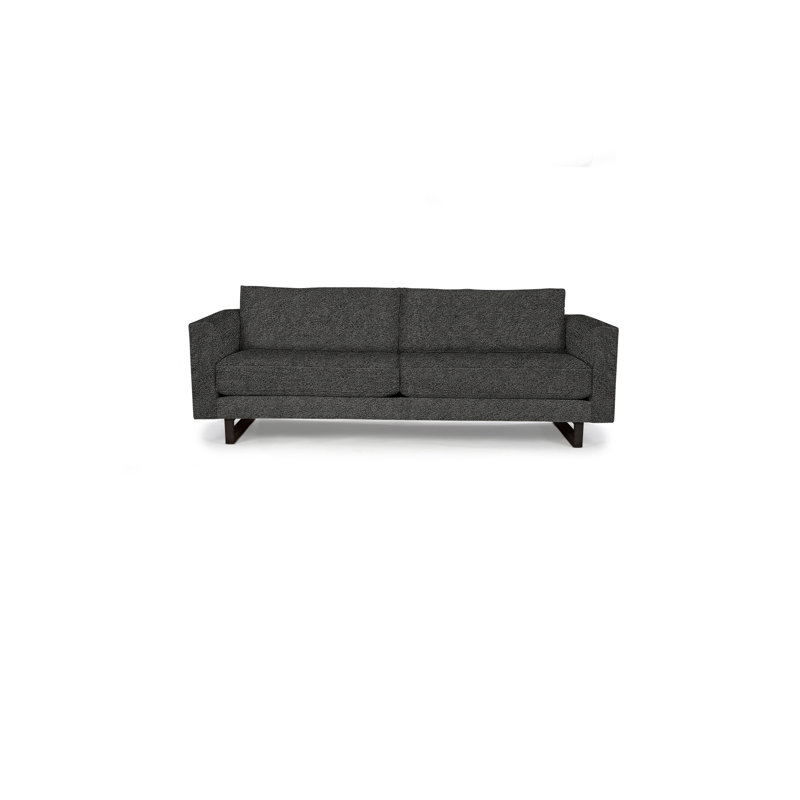 Avalon Sofa, Wenge, Black Bear Polyester
