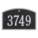 Personalized Arched Address Plaque