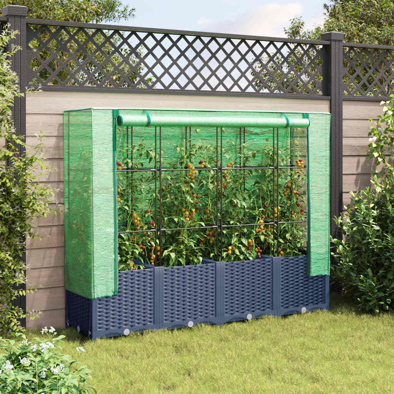 Bates Raised Garden Bed, Blue Grey