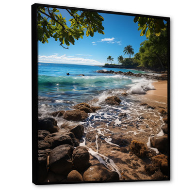 " Beach Photo Tropical Paradise VII "