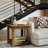 Pembroke Reclamation Rustic Reclaimed Solid Wood Square End Table With Storage Shelf