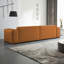 Canapé modulaire orange en cuir véritable-1038754669-1038754668-1038754580
