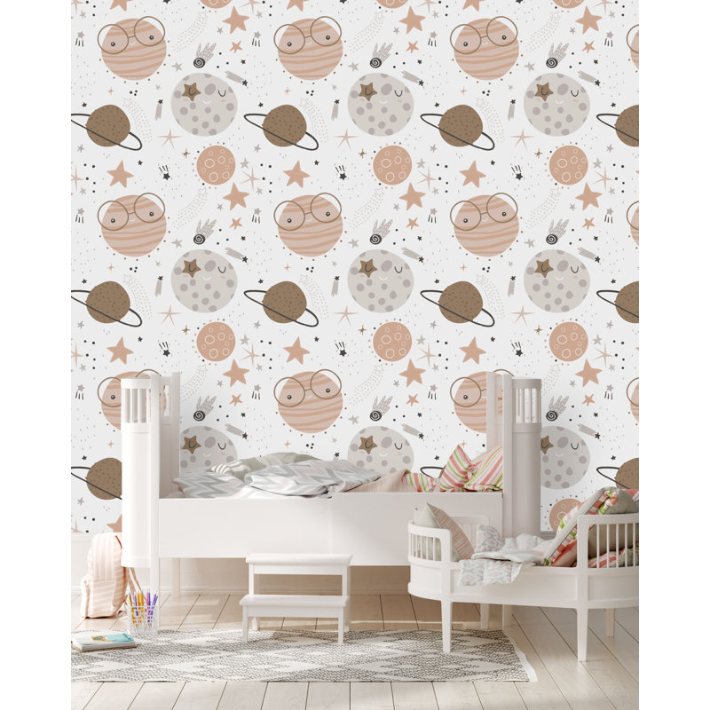 Panneau de papier peint Belky, Vinyle, L 18,75 po x L 25 po