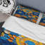 Ensemble de housse de couette jaune et bleu à mosaïques 2 - Boho Mosaic-101241817