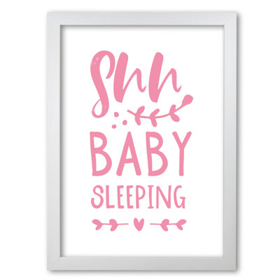 Shh Baby Sleeping - Print