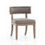 Chaise de salle à manger Aurelius Grey Aspen (ensemble de 4)