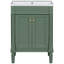 Meuble-lavabo 24 po avec lavabo supérieur, meuble de rangement moderne à 2 niveaux, meuble-lavabo simple, grandes tablettes de rangement-1225192692-1225192690