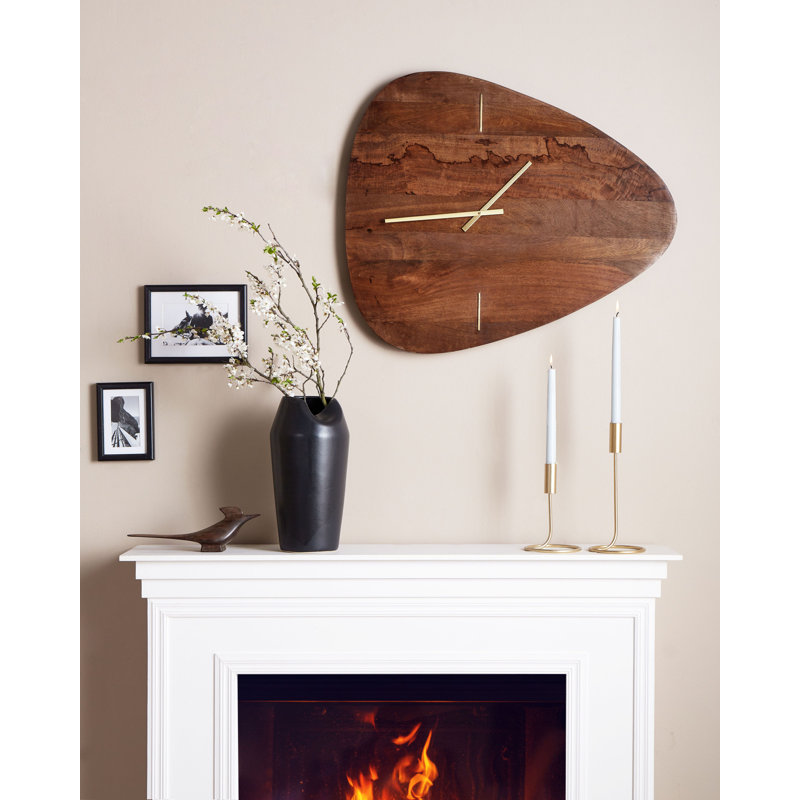 Bem Solid Wood Wall Clock