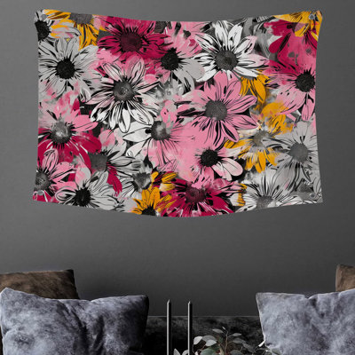 Wildflowers Wall Tapestry -  Nature Wall Decor