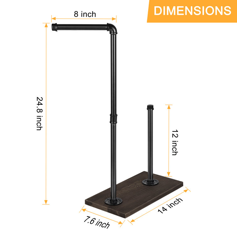 CELLPAK LT-BFE025-02-wf Freestanding Toilet Paper Holder