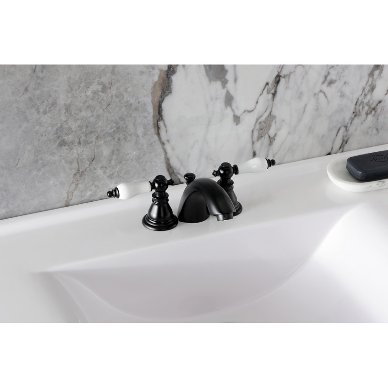 Robinet de salle de bain Kingston, Noir mat