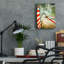 «Stand By» par John Rivera, art mural en verre acrylique, 16 po x 24 po-623832469