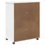 Solid Wood Rectangle Accent Cabinet-1594368525