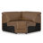 Macsen 6-Piece Power Reclining Sectional With Console