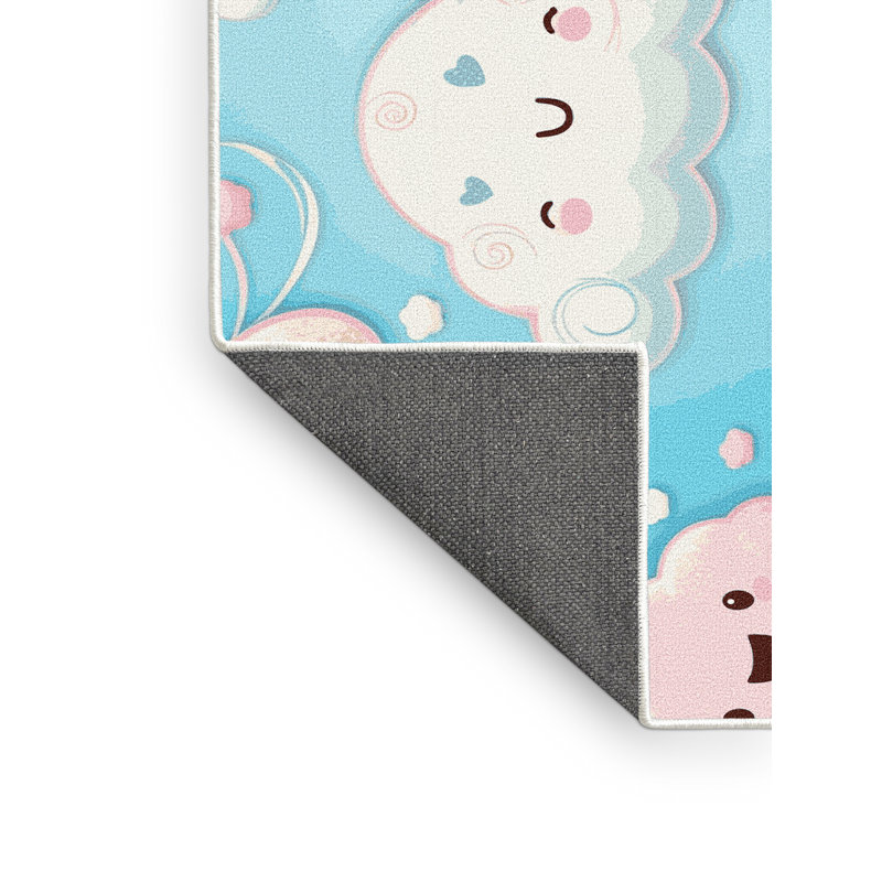 Tapis pour enfants Zoomie, Rectangulaire 3 pi x 5 pi