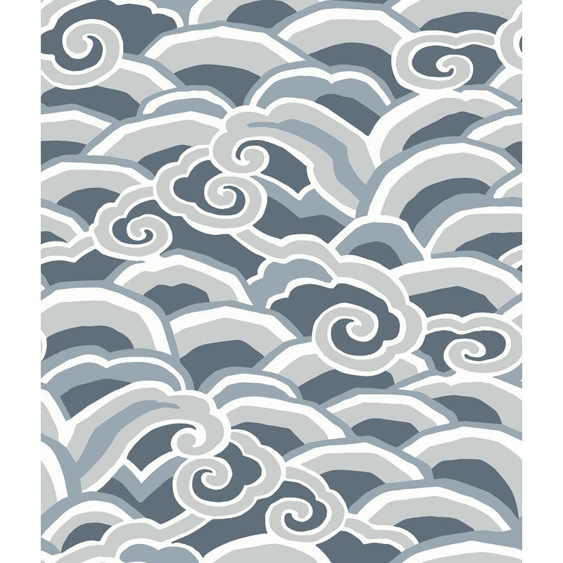 Abstract Roll, Denim