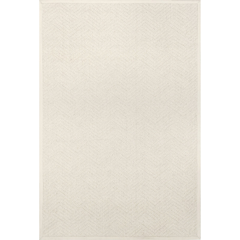 Natural Textured Suzanne Area Rug, Rectangle 4' x 6'