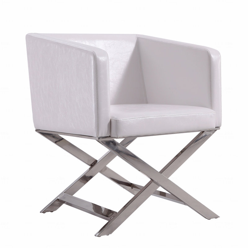 Fauteuil d'appoint Accent, Blanc