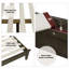 Structure de lit plateforme en bois massif Kristoffer-91742412-91742409