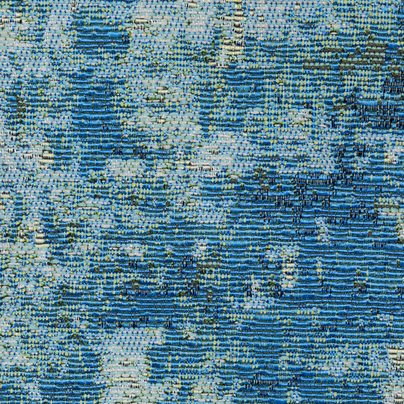 Tapis intérieur / extérieur beige / bleu Arjay, Rectangle 2 pi x 3 pi 3 po