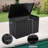200 Gallons Outdoor and Indoor Metal Storage Deck Box-115641429-119728107