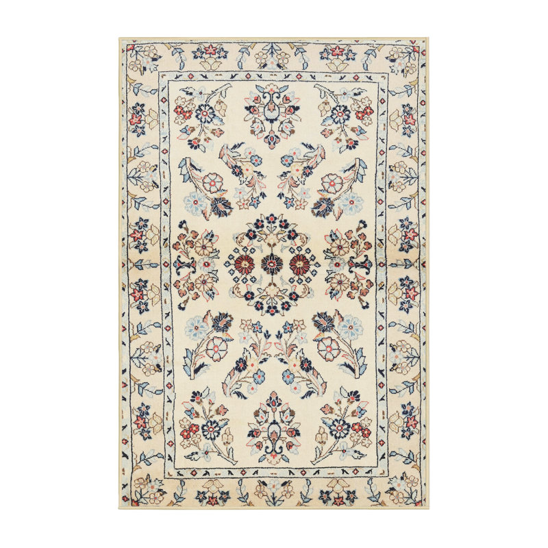Dusek Oriental Indoor Rug, Rectangle 6' x 9'