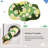  Bathroom Rugs For Living Room, Green Moss Rug Cute Bath Mat With Small Flower, Non Slip Washable Floral Bath Rugs For Bathroom (32x20 Inches)-1119654310