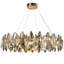 Beauchamps Crystal Chandelier with Glass Accents,K9 Crystal Raindrop Chandelier,Modern Chandelier Crystal Light-1633659099-1633659098