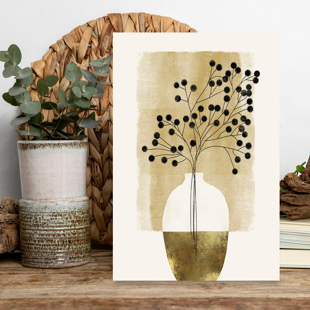 Abstract Vase Abstract Contemporary Wall Art Print