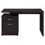Bureau réversible à 2 tiroirs Cappuccino-26251487