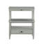Table de chevet à boissons en peuplier gris antique-760743164