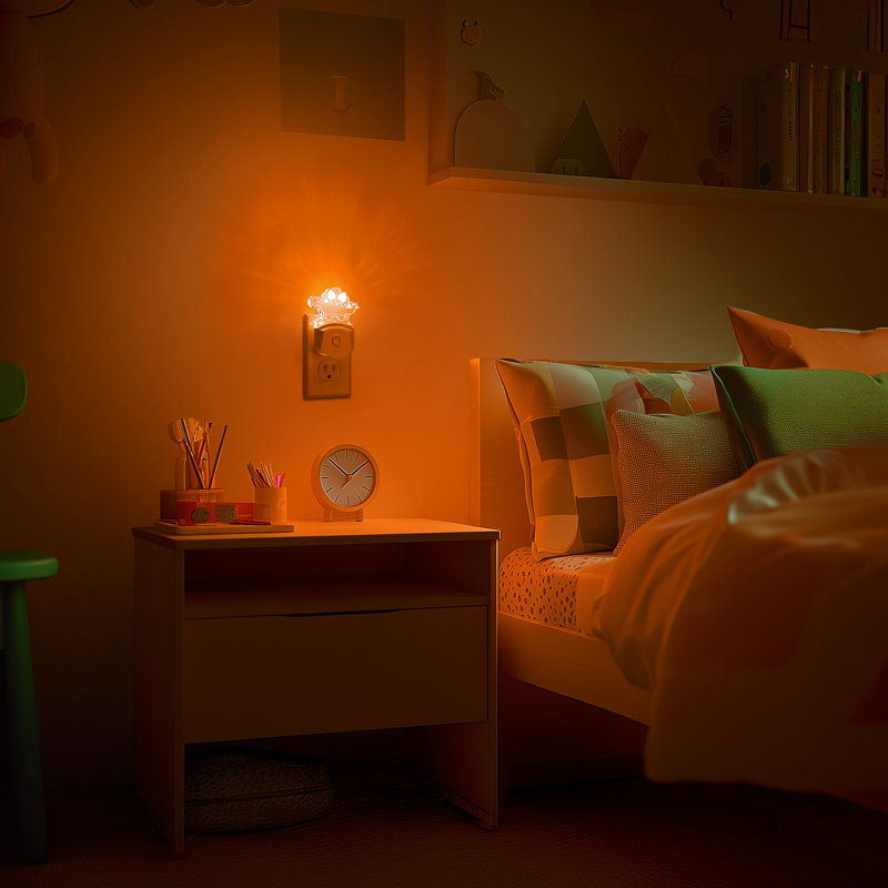 Stegosaurus Acrylic Plug-In RGB Night Light With Memory Function