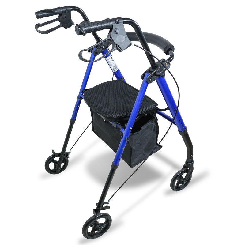 Aluminium Bar Cart, Blue