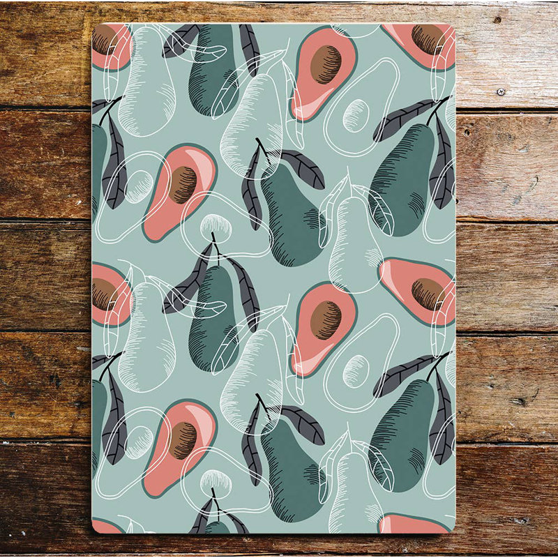 70'S Style Avocado Pattern Wall Décor, 60cm H x 40cm W