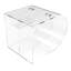 Prep & Savour® Clear Acrylic Plexiglass Candy Bulk Bin Dispenser 9 X 12 X 9" With Scoop Chamber 452BB78DCC69413AAE9FB10AD3E819C7