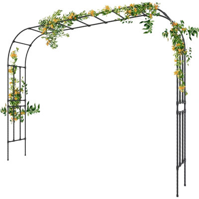 Treillis de jardin pour plantes grimpantes d'extérieur