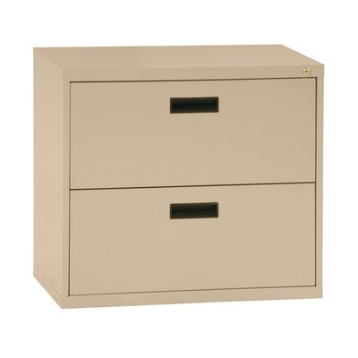 400 Series 2-Drawer Lateral Filing Cabinet -  Sandusky Cabinets, E202L-04