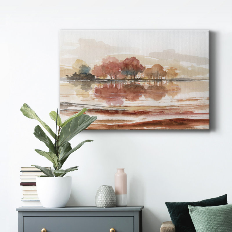 Earthy Dreams - peinture sur toile tendue, H 60 po x l 40 po x P 1 po