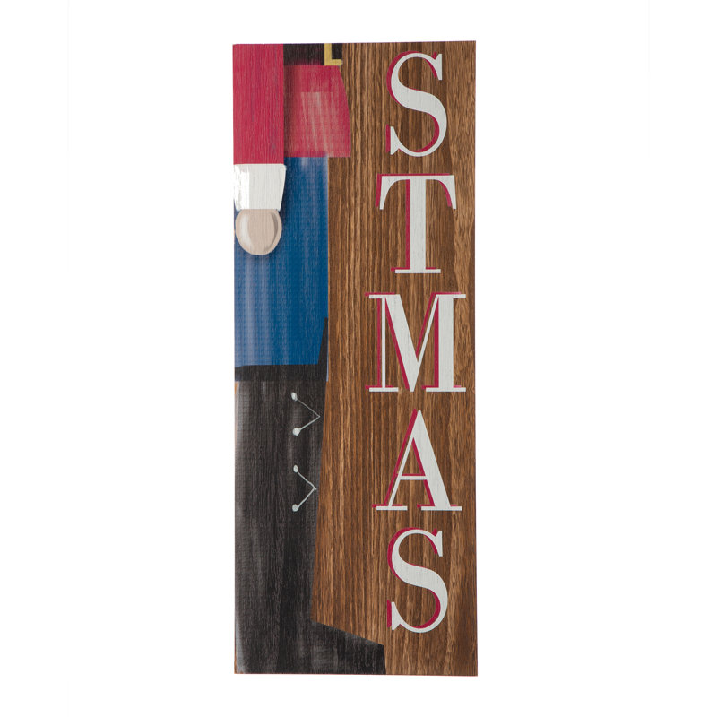 Wood Nutcracker Wall Decor